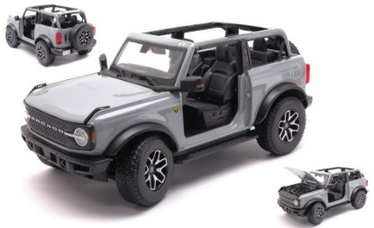 Immagine di FORD BRONCO 2021 MOUSE GREY 1:18