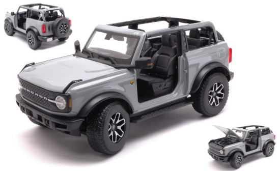 Immagine di FORD BRONCO 2021 MOUSE GREY 1:18