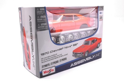 Immagine di CHEVROLET NOVA SS 1970 ORANGE KIT 1:24