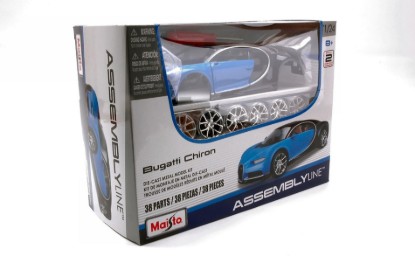 Immagine di BUGATTI CHIRON BLUE KIT 1:24