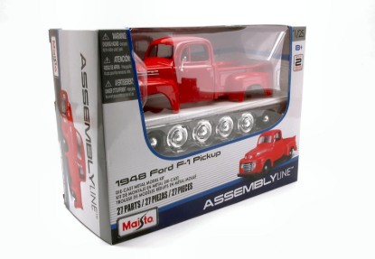 Immagine di FORD PICK UP 1948 RED KIT 1:24