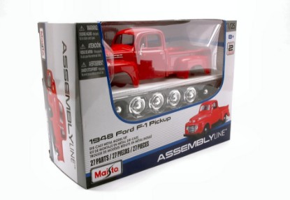 Immagine di FORD PICK UP 1948 RED KIT 1:24