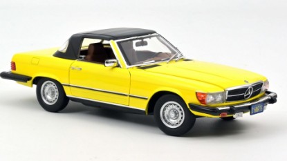 Immagine di MERCEDES 300 SL US-VERSION 1979 YELLOW 1:18