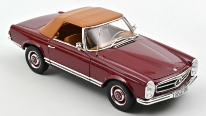 Immagine di MERCEDES 230 SL 1963 DARK RED 1:18