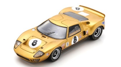 Immagine di FORD GT 40 N.8 BOAC 6 H 1968 T.DRURY-K.HOLLAND 1:43