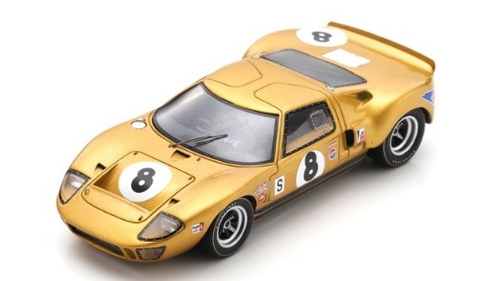 Immagine di FORD GT 40 N.8 BOAC 6 H 1968 T.DRURY-K.HOLLAND 1:43