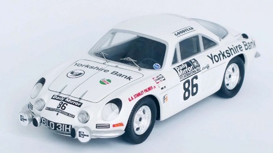 Immagine di ALPINE RENAULT A110 RAC RALLY 1972 ROBINSON/RODGERS 1:43