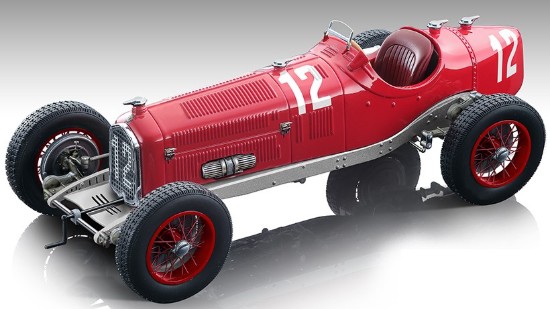 Immagine di ALFA ROMEO P3 TIPO B N.12 WINNER FRENCH GP 1932 TAZIO NUVOLARI 1:18