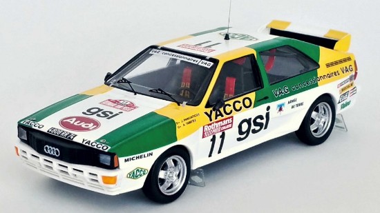 Immagine di AUDI QUATTRO 5th RALLY 1000 PISTES 1983 PANCIATICI/TABET 1:43