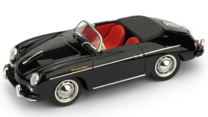 Immagine di PORSCHE 356 SPEEDSTER APERTA 1952 SPECIAL COLOR NERO 1:43