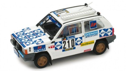 Immagine di FIAT PANDA 4x4 N.210 ABANDON PARIS DAKAR1984 BAGHETTI-BADOIS 1:43