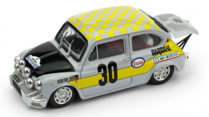 Immagine di FIAT ABARTH 1000 N.30 1mo Gr.2/5 RALLY DE ROUEN 1969  LIM.250 PCS 1:43