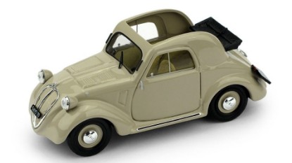 Immagine di FIAT 500A TOPOLINO 1a SERIE APERTA 1936 BEIGE 1:43