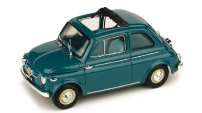 Immagine di FIAT NUOVA 500 APERTA 1959 BLU 1:43 UPD