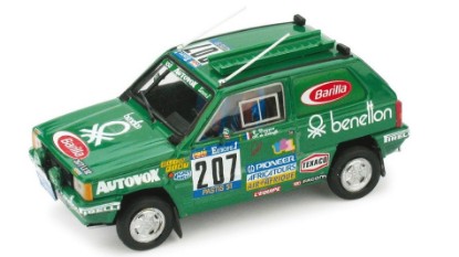 Immagine di FIAT PANDA N.207 RETIRED PARIS-DAKAR 1984 DE LABRIFFE-DEVOYON 1:43