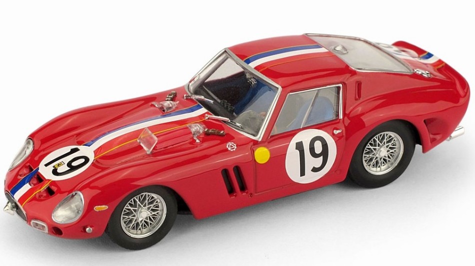 FERRARI 250 GTO N.19 2nd LM 1962 GUICHET-NOBLET 1:43