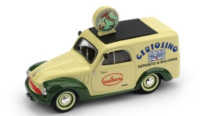 Immagine di FIAT 500B FURGONE 1950 CERTOSINO GALBANI 1:43