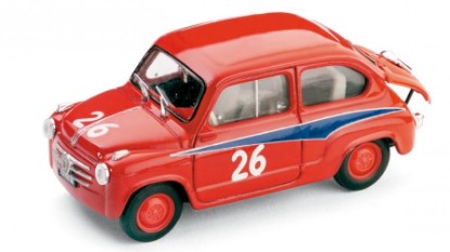 Immagine di FIAT ABARTH 750 N.26 1st GT750 MILLE MIGLIA  1955 DOMENICO OGNA 1:43