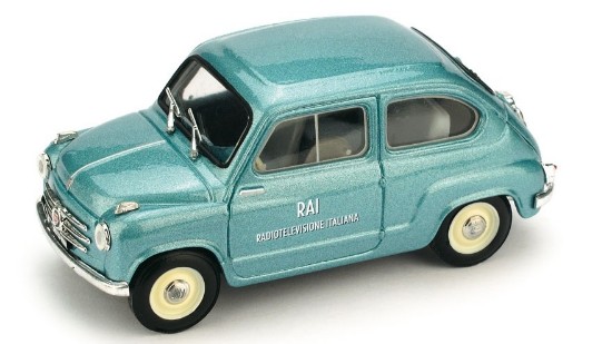 Immagine di FIAT 600 VETTURA DI SERVIZIO RAI 1960 1:43