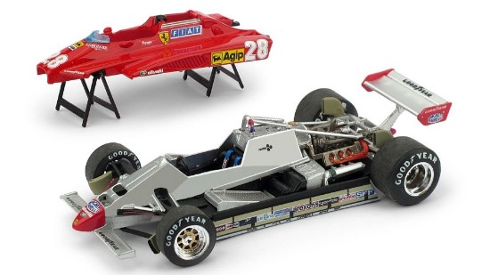 Immagine di FERRARI 126 C2 D.PIRONI 1982 N.28 SAN MARINO GP APRIBILE LIM.250