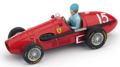 Immagine di FERRARI 500F2 ALBERTO ASCARI 1952 N.15 WINNER BRITISH GP W/PILOTE 1:43