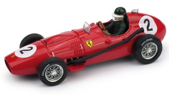 Immagine di FERRARI M.HAWTHORN 1958 N.2 2nd GR.BRITAIN GP WORLD CHAMPION W/PILOT1:43