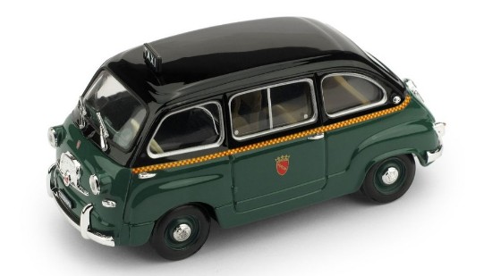 Immagine di FIAT 600 MULTIPLA 1a SERIE 1956 TAXI DI ROMA 1:43