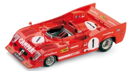 Immagine di ALFA ROMEO 33 TT12 N.1 2nd 1000 KM SPA 1975 MERZARIO-ICKX 1:43