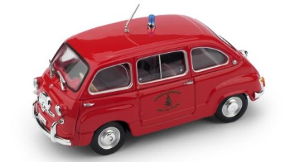 Immagine di FIAT 600 MULTIPLA POMPIERI 1960 1:43