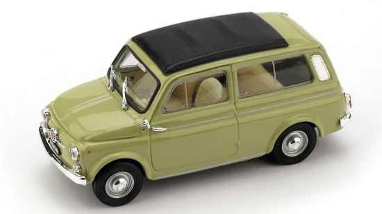 Immagine di FIAT 500 GIARDINIERA 1960 CHIUSA VERDE OASI 1:43