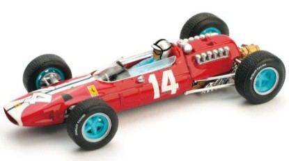Immagine di FERRARI 512 F1 P.RODRIGUEZ 1965 N.14 5th USA GP + PILOTA UPDATE 1:43