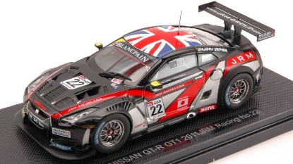 Immagine di NISSAN R35 GT-R N.22 ACCIDENT FIA GT1 T.TROPHY 2011 DUMBRECK-WEST.1:43
