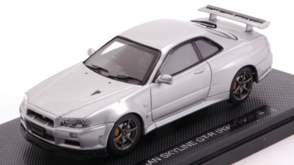 Immagine di NISSAN SKYLINE GT-R R34 Vspec II SILVER 1:43