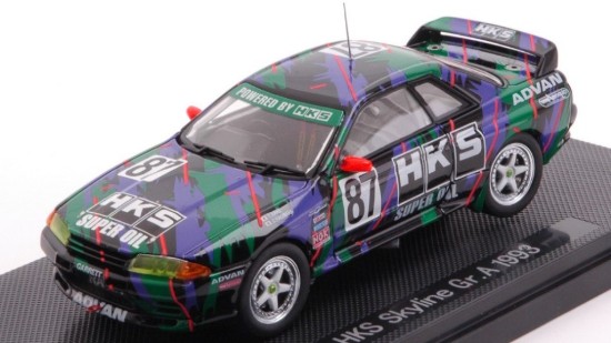 Immagine di HKS SKYLINE N.87 Gr.A 1993 Y.HANE-O.HAGIWARA 1:43