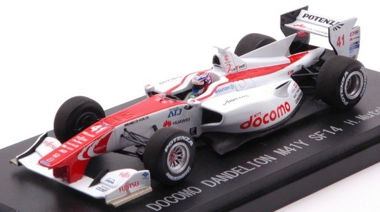 Immagine di DOCOMO DANDELION M41Y N.41 SUPER FORMULA 2014 H.MUTOH 1:43