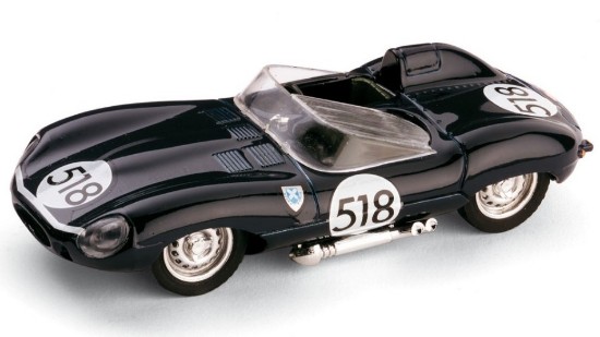Immagine di JAGUAR D TYPE N.518 (LOOS PETROL TANK) MM 1957 R.FLOCKHART 1:43