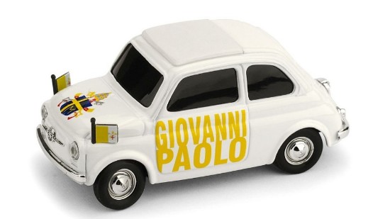 Immagine di FIAT 500 GIOVANNI PAOLO BEATO LUI 1:43