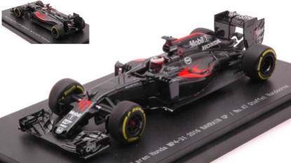 Immagine di MC LAREN HONDA MP4-31 STOFFEL VANDOORNE 2016 N.47 BAHRAIN GP 1:43