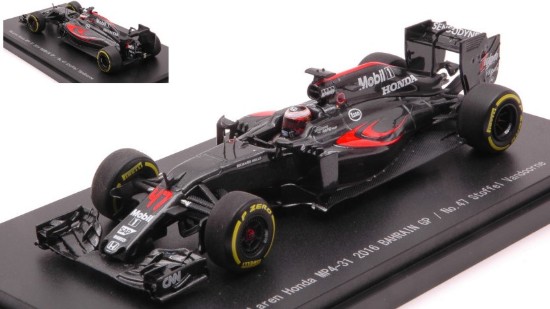 Immagine di MC LAREN HONDA MP4-31 STOFFEL VANDOORNE 2016 N.47 BAHRAIN GP 1:43