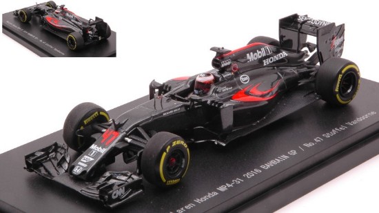 Immagine di MC LAREN HONDA MP4-31 STOFFEL VANDOORNE 2016 N.47 BAHRAIN GP 1:43