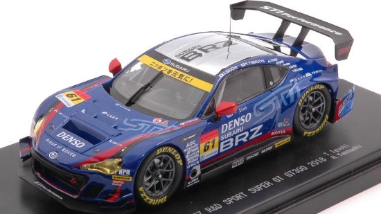 Immagine di SUBARU BRZ R & D SPORT N.61 SUPER GT300 2018 T.IGUCHI-H.YAMAUCHI 1:43