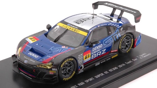 Immagine di SUBARU BRZ TEST CAR N.61 SUPER GT300 2018 T.IGUCHI-H.YAMAUCHI 1:43