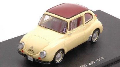 Immagine di SUBARU 360 1958 BEIGE/BROWN 1:43
