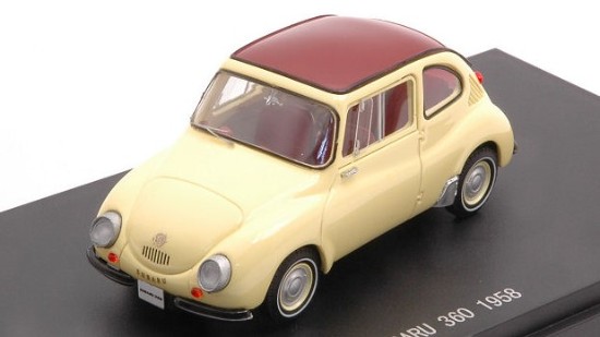 Immagine di SUBARU 360 1958 BEIGE/BROWN 1:43