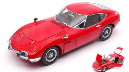 Immagine di TOYOTA 2000 GT 1967 RED 1:24