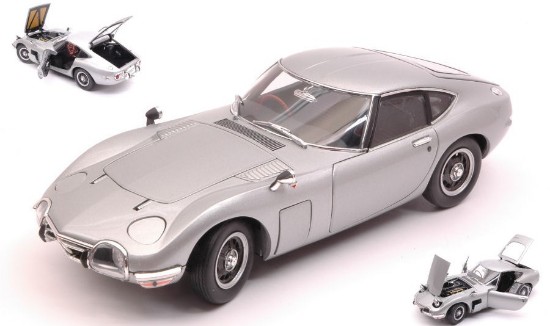 Immagine di TOYOTA 2000 GT 1967 SILVER 1:24