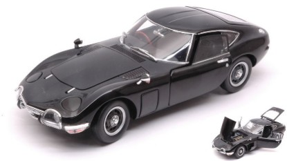 Immagine di TOYOTA 2000 GT 1967 BLACK 1:24