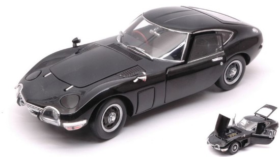 Immagine di TOYOTA 2000 GT 1967 BLACK 1:24