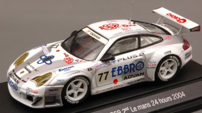 Immagine di PORSCHE 911 GT3 RSR N.77 12th LM 2004 (2nd LMGT) KUROS.-ORIDO-NISH.1:43