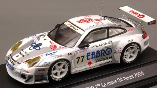 Immagine di PORSCHE 911 GT3 RSR N.77 12th LM 2004 (2nd LMGT) KUROS.-ORIDO-NISH.1:43
